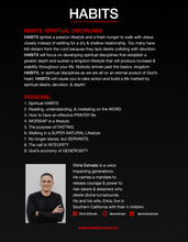 Load image into Gallery viewer, Habits: Spiritual Disciplines WORKBOOK